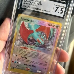 Salamence EX Dragon Reverse Holo Card